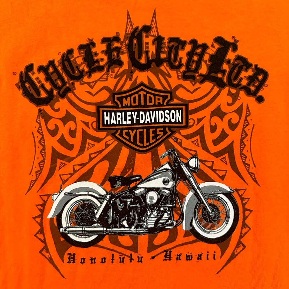 Harley Davidson Hawaii Long-sleeved Shirt